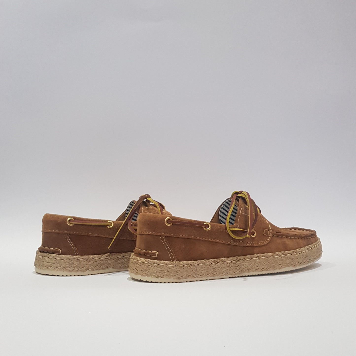 Mocassino barca in camoscio - MVEL01C