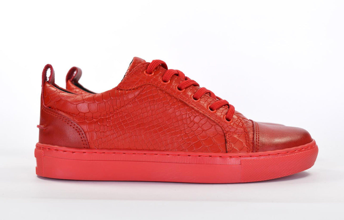 Sneakers in pelle squamata - 1970