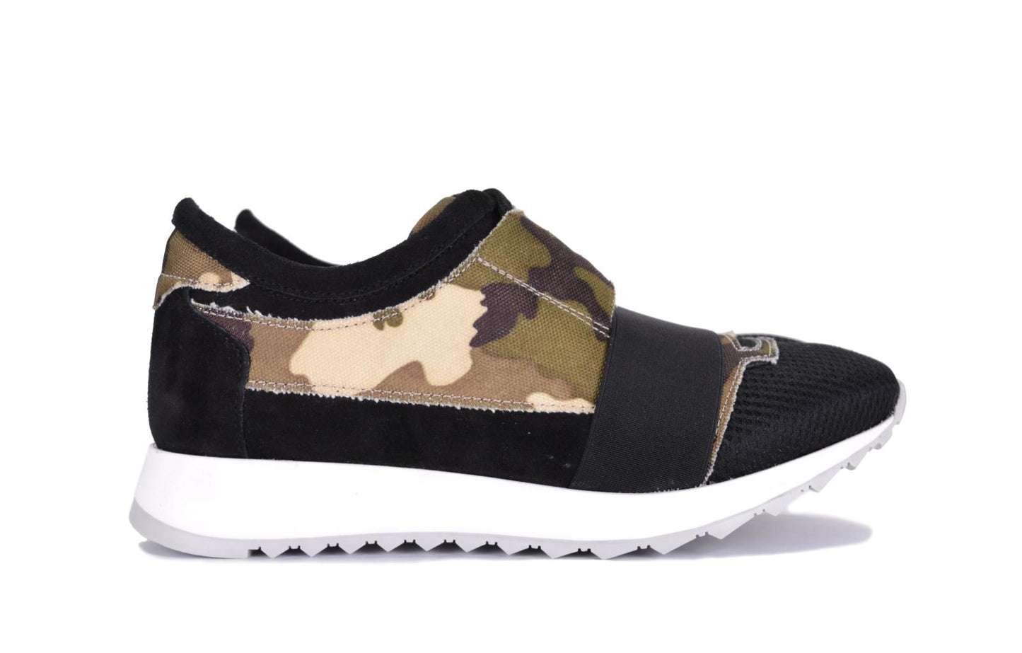 Sneakers in canvas mimetico - M4000TC