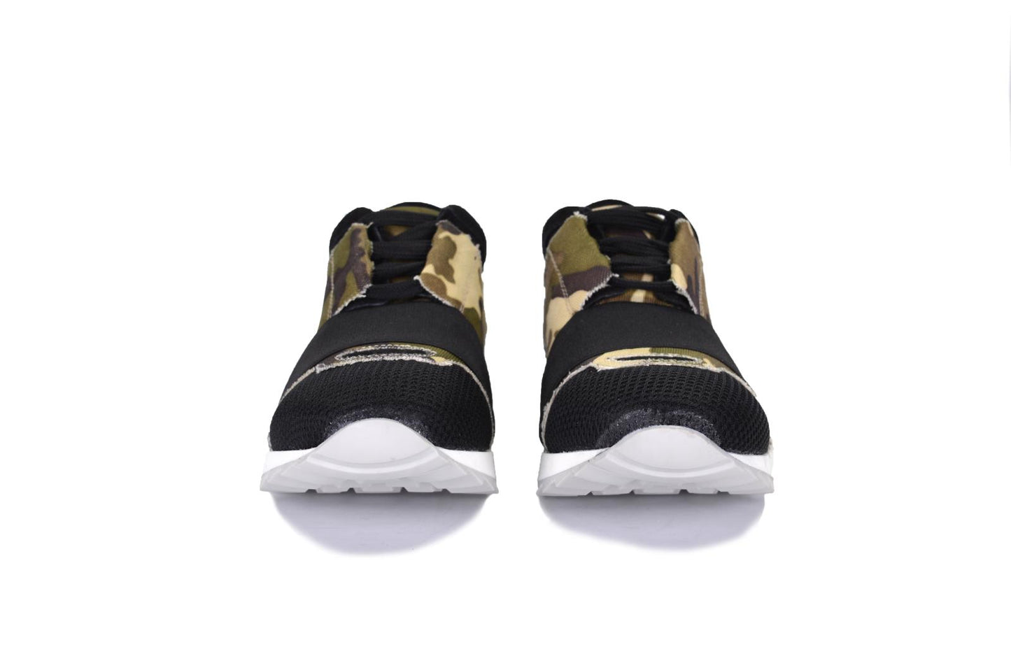 Sneakers in canvas mimetico - M4000TC
