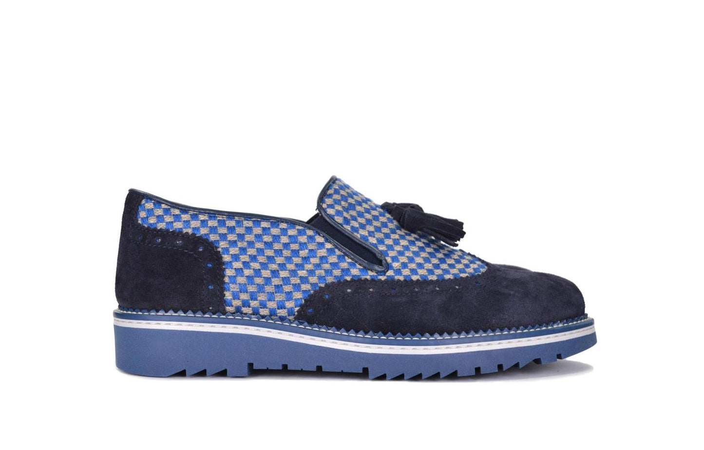 Mocassino con nappine - 7080