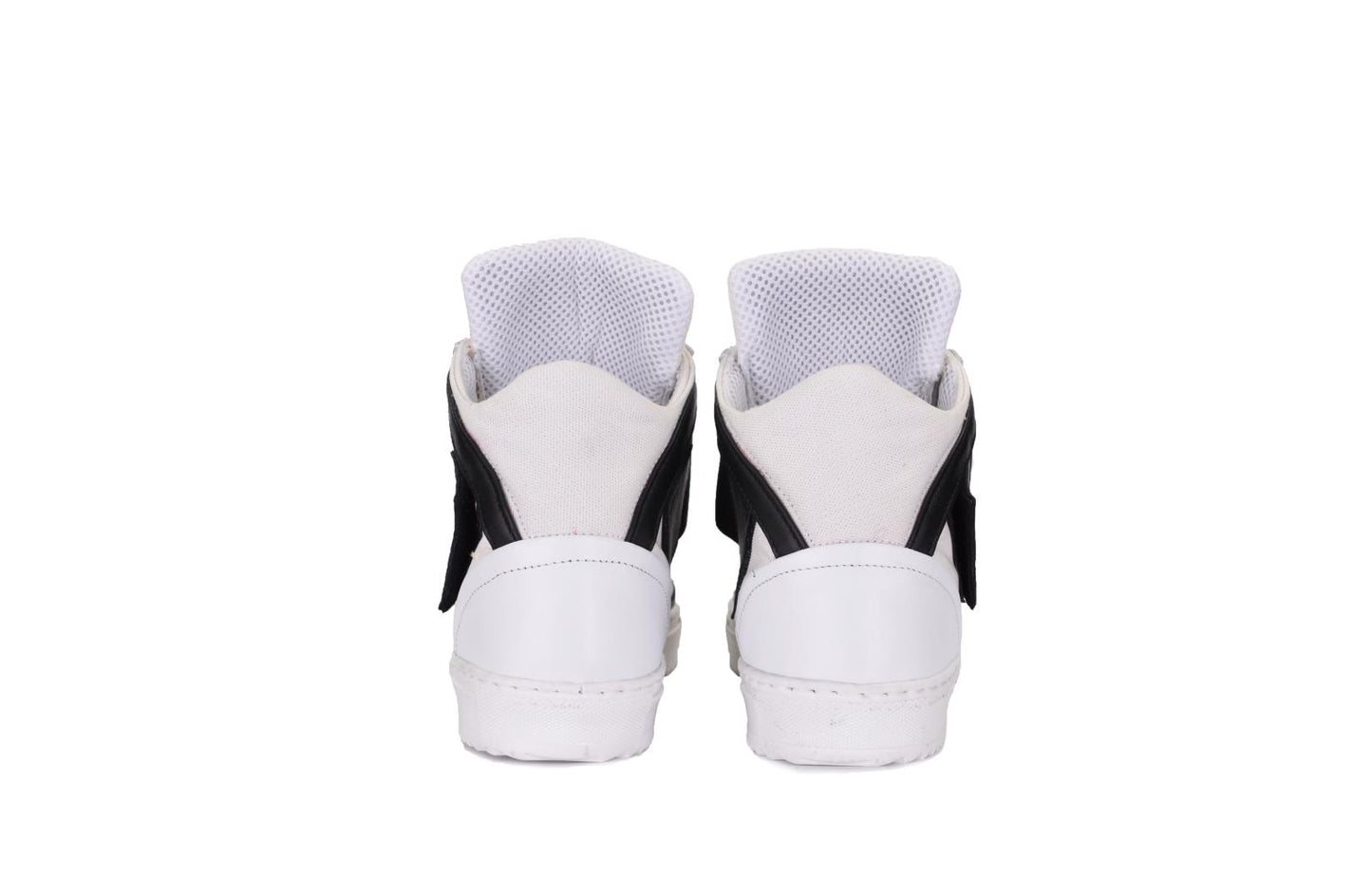Sneakers in pelle e canvas - PM2000