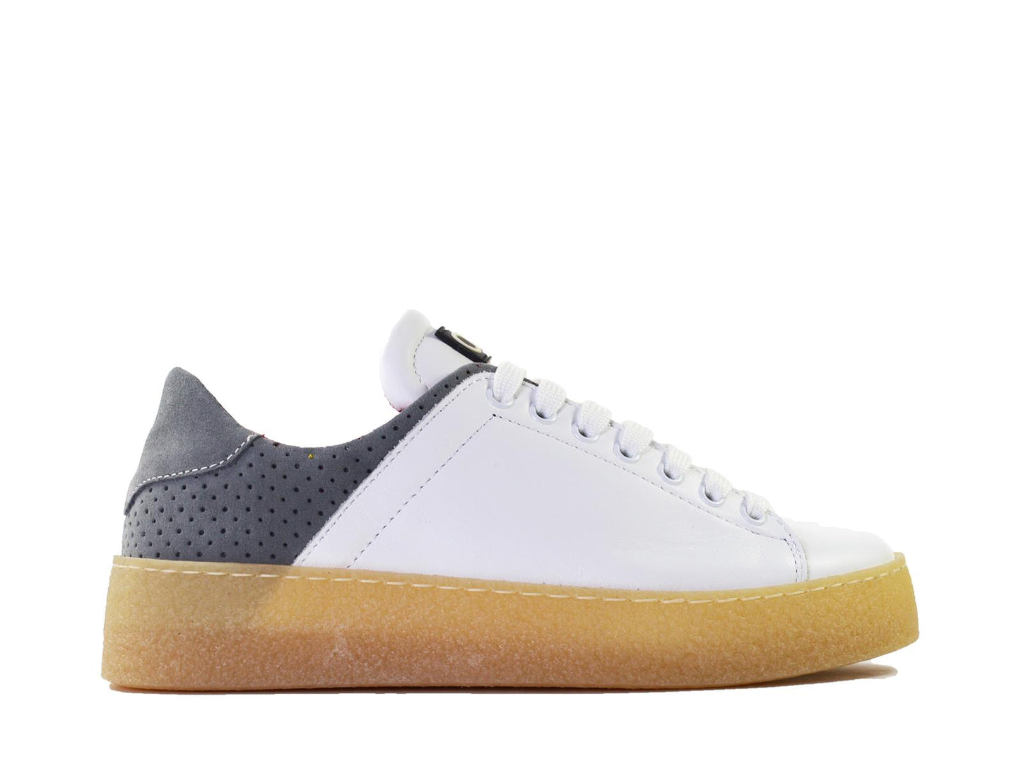 Sneakers in pelle e camoscio - SM51PC