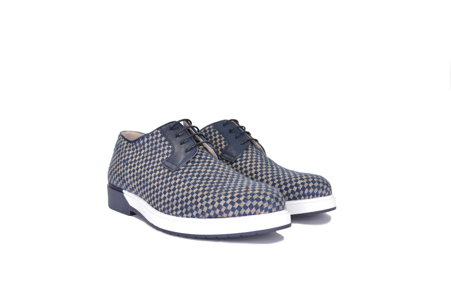 Derby in tessuto intrecciato - S010
