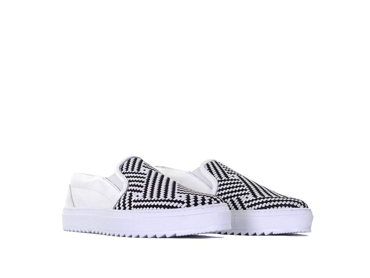 Sneakers in pelle e canvas - CA26INT