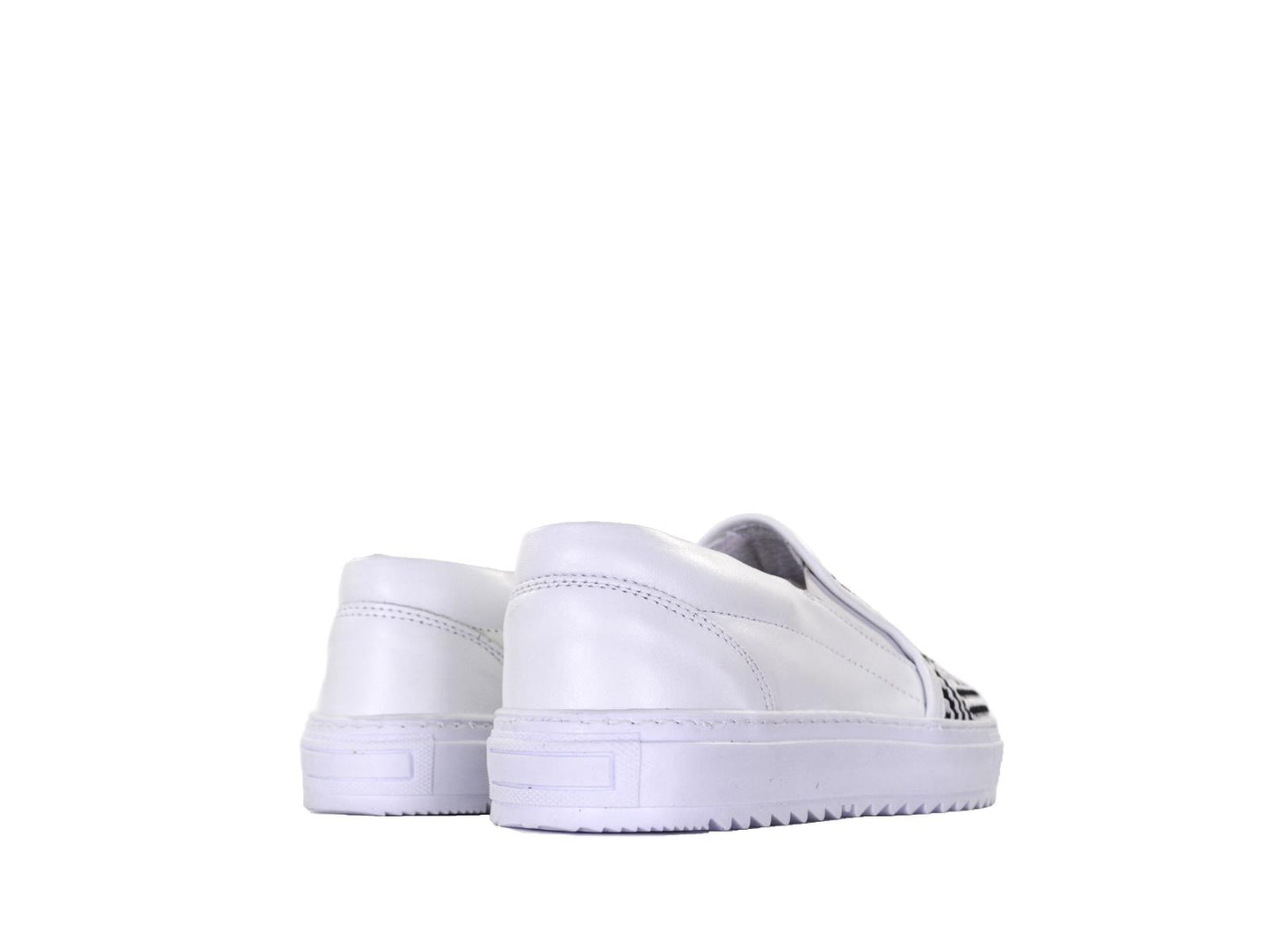 Sneakers in pelle e canvas - CA26INT