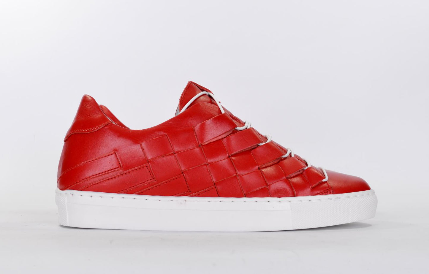 Sneakers in pelle intrecciata - 1810
