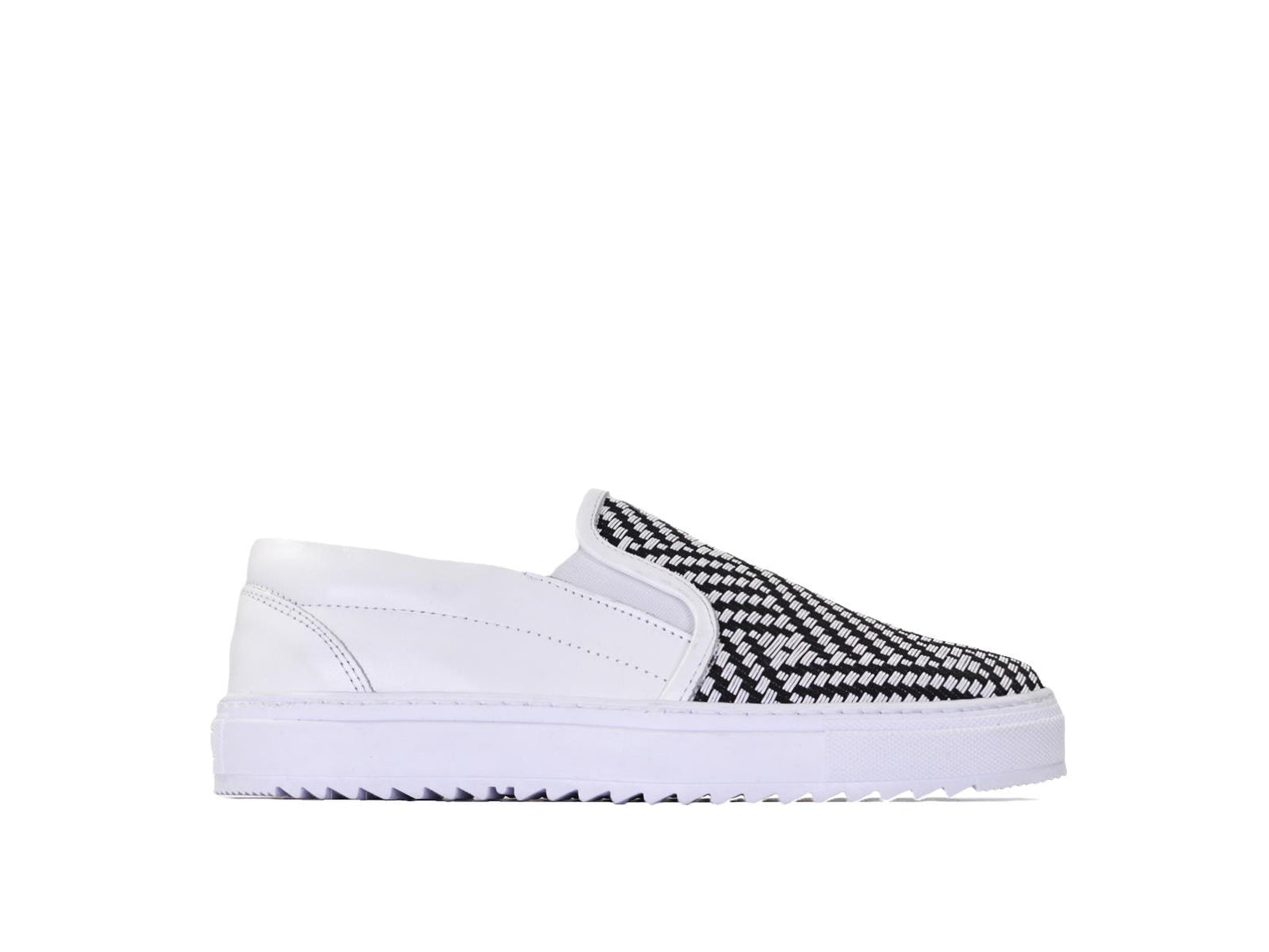 Sneakers in pelle e canvas - CA26INT