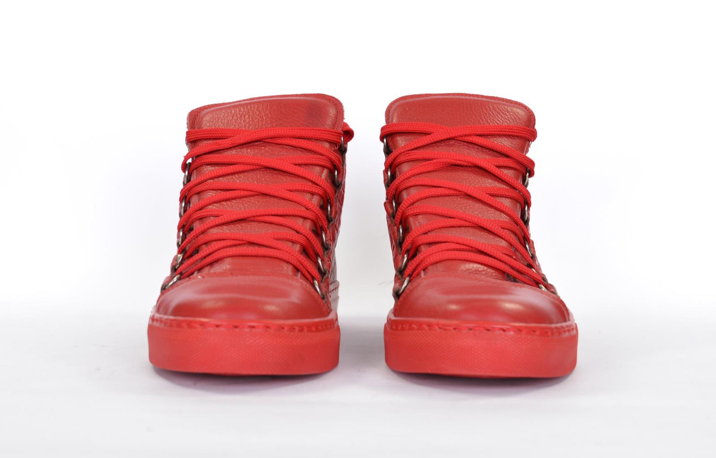 Sneakers in pelle intrecciata - B2100